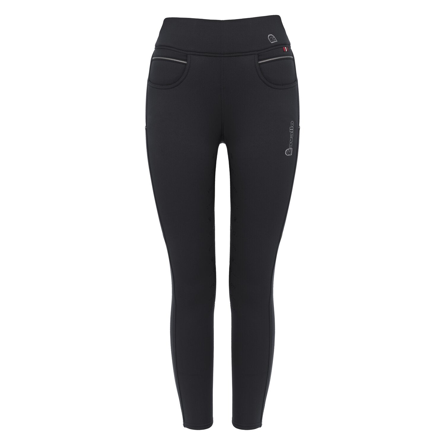 Vollbesatzreitleggings Damen Cavalliz schwarz