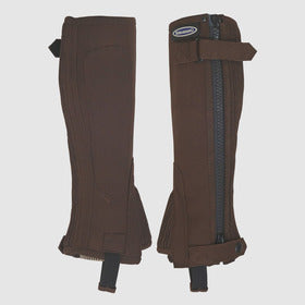 Mini Chaps für Kinder dunkelbraun