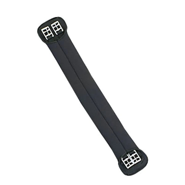 Sattelgurt Neopren ohne Elastik schwarz