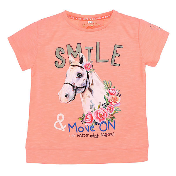 T-Shirt Kinder Move On koralle