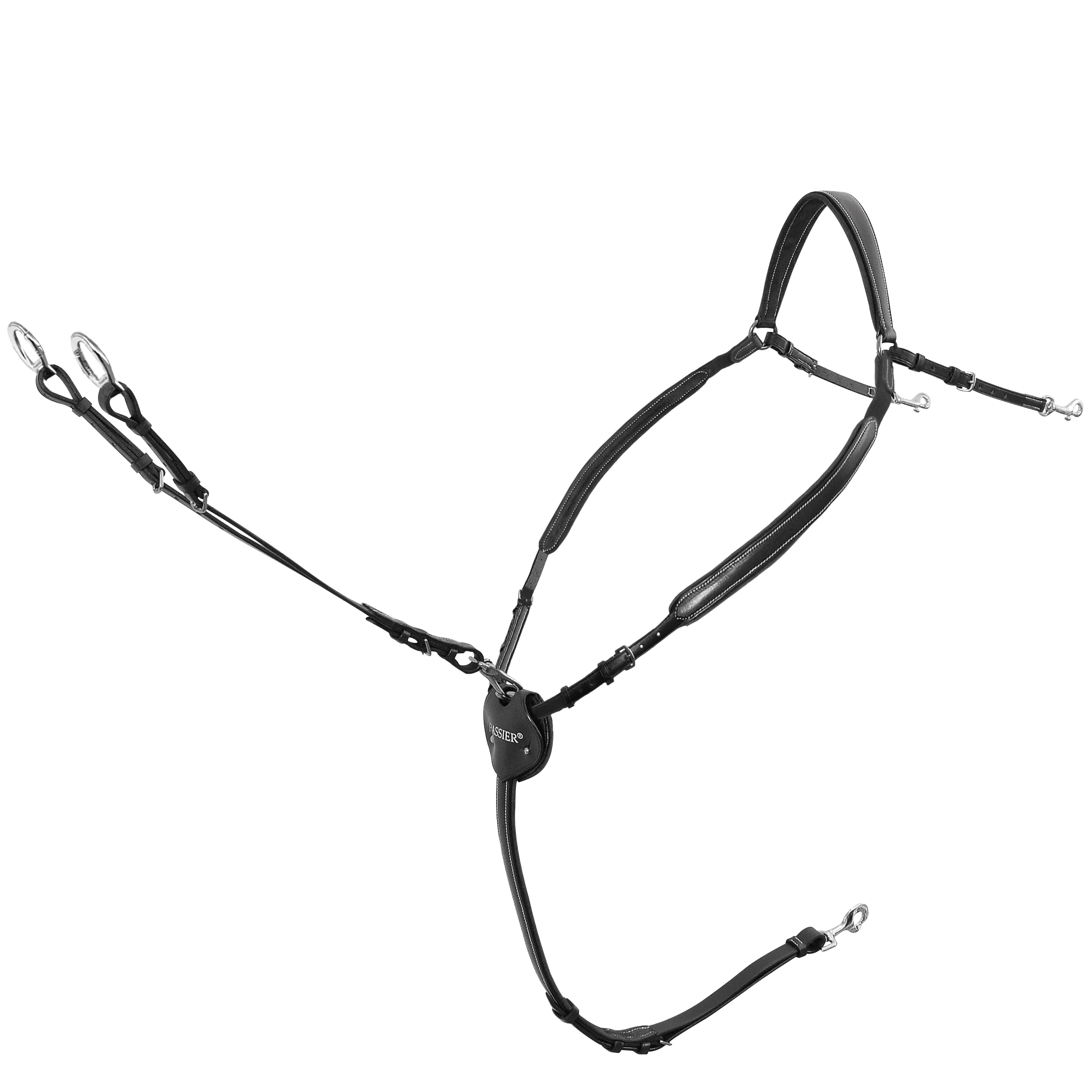 Vorderzeug Marcus Ehning abnehmbare Martingalgabel braun