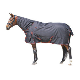 Outdoordecke Narva 400g schwarz/rot