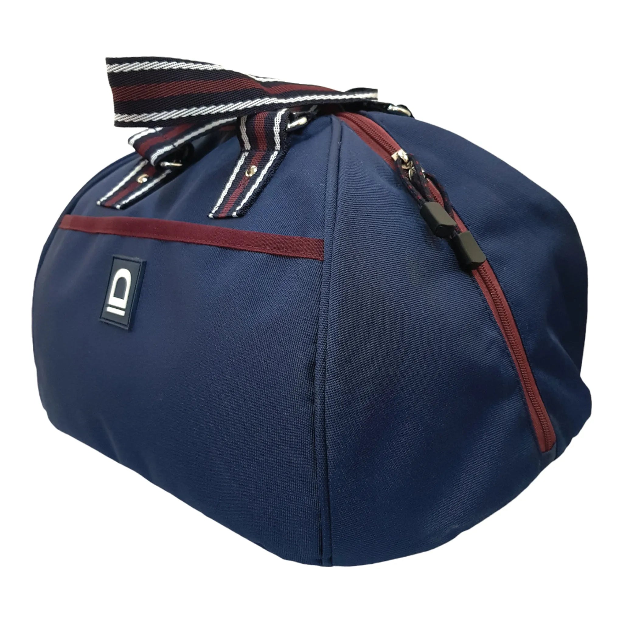 Helmtasche mit Außentasche und Henkeln navy one size