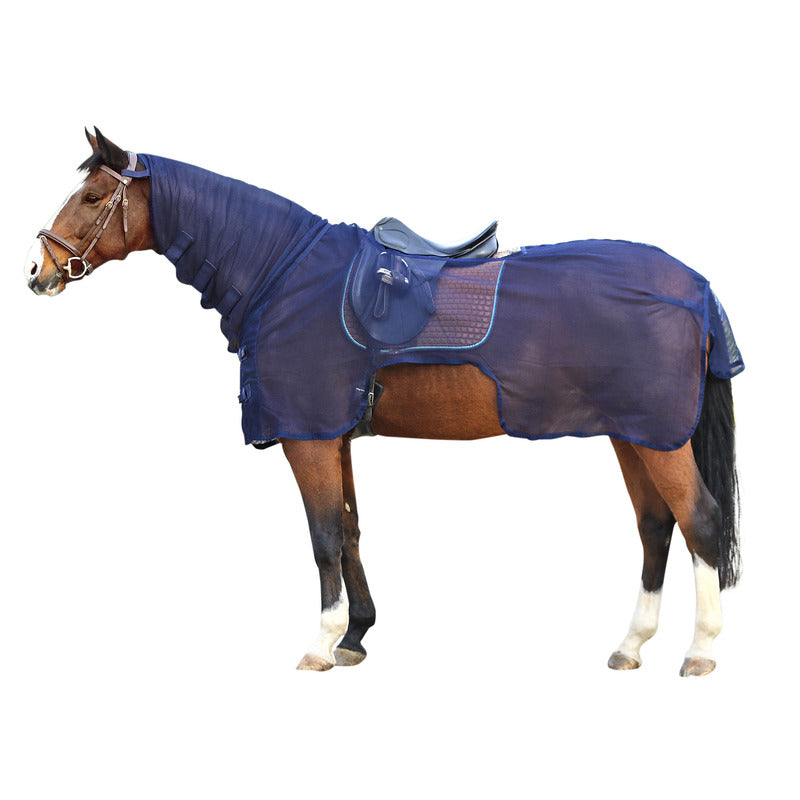 Ausreit-Fliegendecke navy
