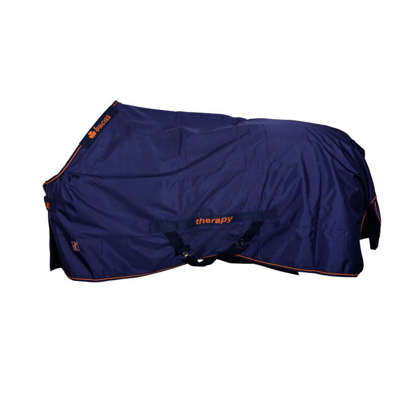 Outdoordecke Therapy Turnout Light 50 g navy/orange
