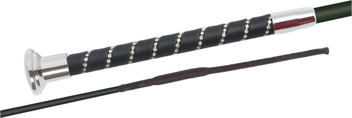 Dressurgerte Silktouch Wickelgriff Crytsal 120cm