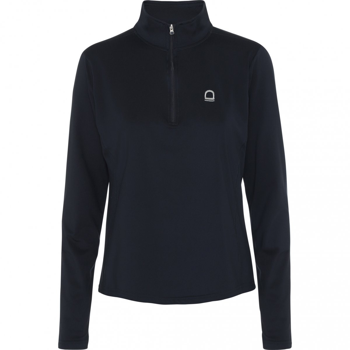 Langarmshirt Kinder Kolyma mit Half-Zip H/W 23