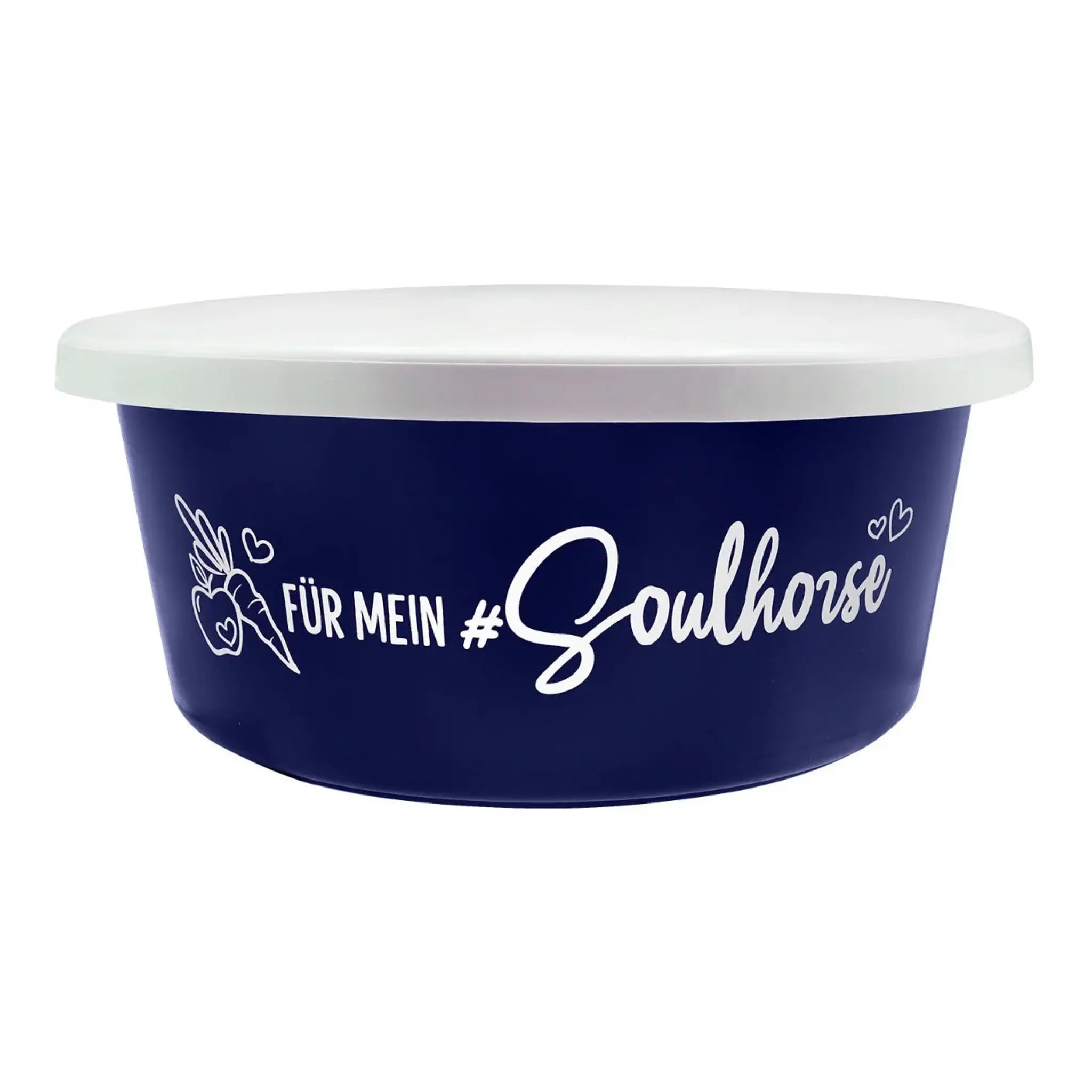 Futterschüssel "Soulhorse" mit Deckel 5 l