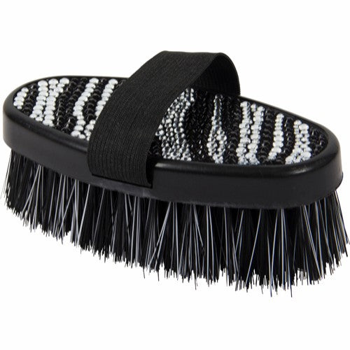 Kardätsche mit Glitzerrücken Zebra