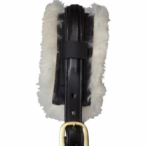 Lammfell Genickschutz mit Klettverschluss one size