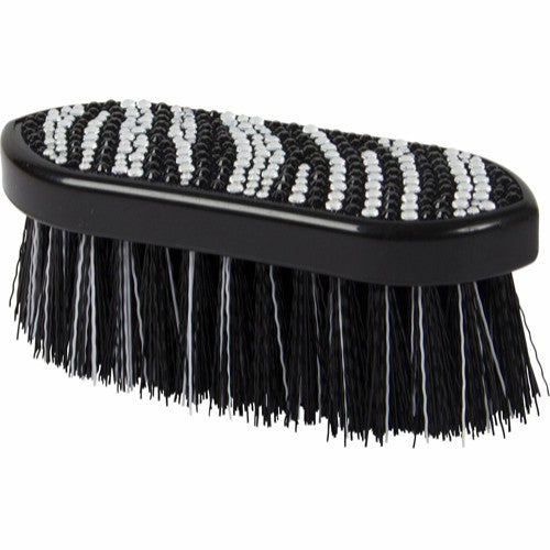Mähnenbürste mit Glitzer Zebra