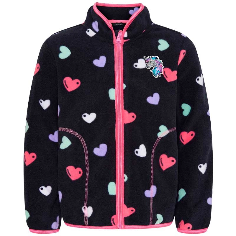 Fleece-Jacke Kinder Hannah navy H/W 23