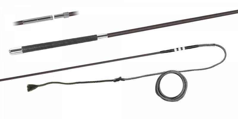 Longierpeitsche Nylon Wickelgriff teilbar 180 cm