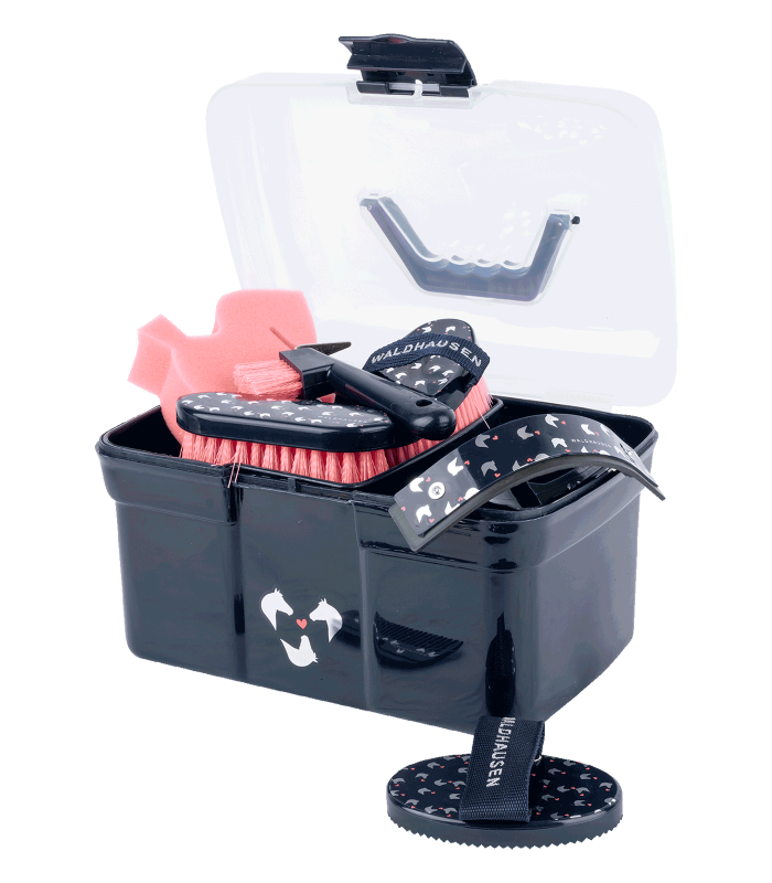 Putzkoffer Lucky befüllt