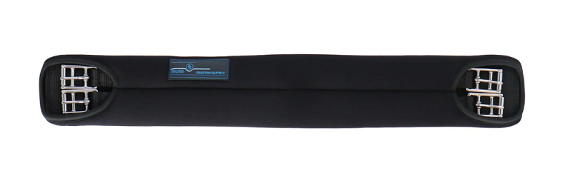 Sattelgurt Evolution DR gerade geschnitten schwarz