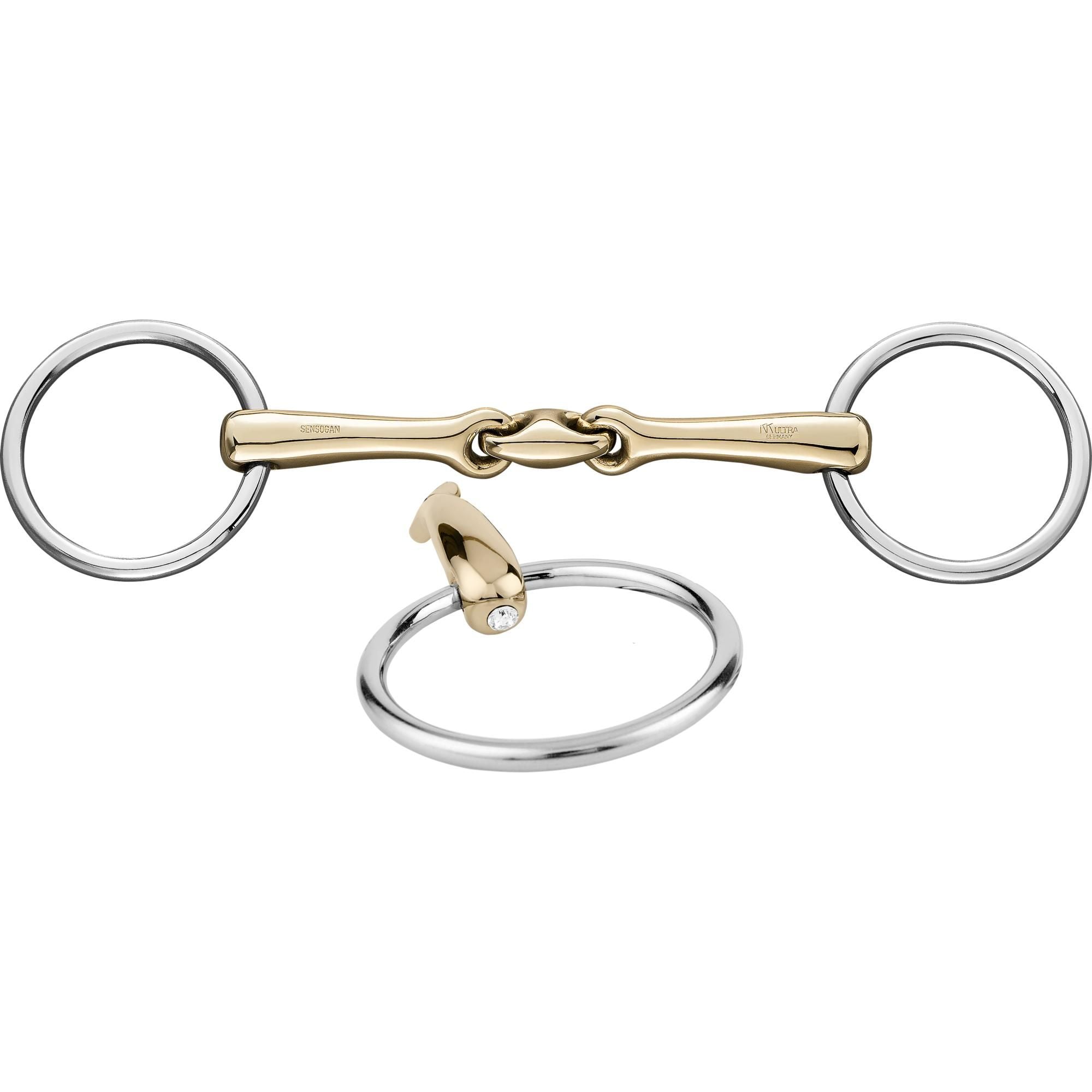 Unterlegtrense KK Ultra Sensogan doppelt gebr. 14 mm