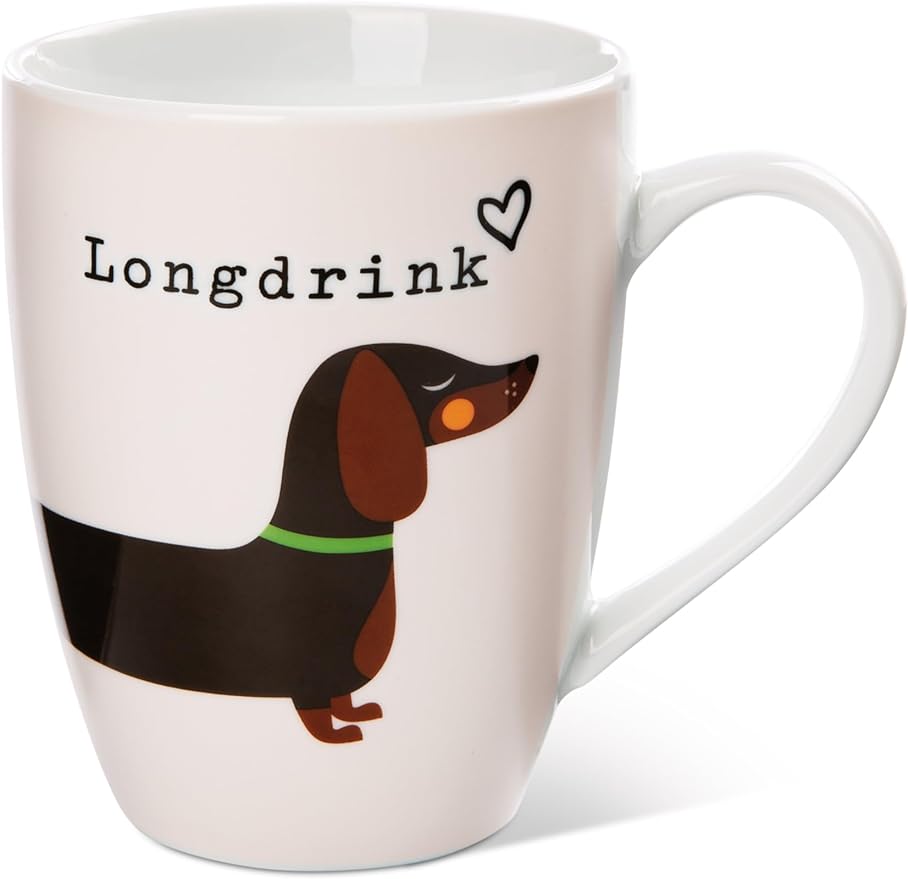 Tasse Dackel "Longdrink"