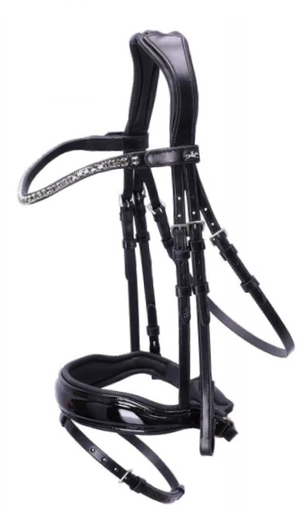 Trense Siena mit Lack