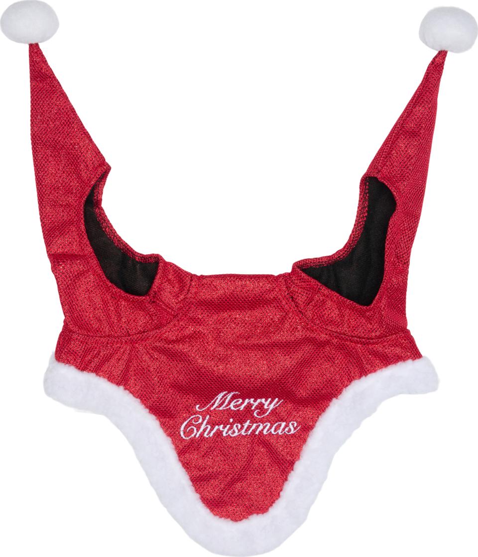 Weihnachtsmütze Pferd und Reiter H/W 24