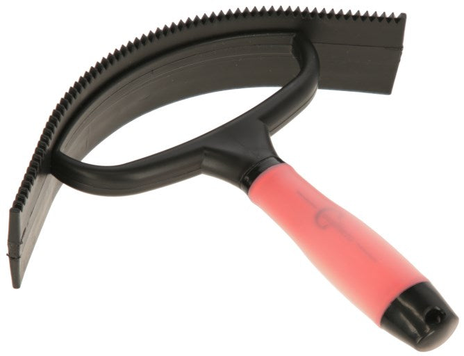 Schweißmesser mit Gelgriff schwarz/rot