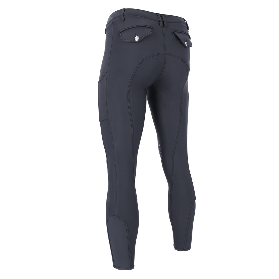Kniebesatzreithose Herren Draco dunkelblau