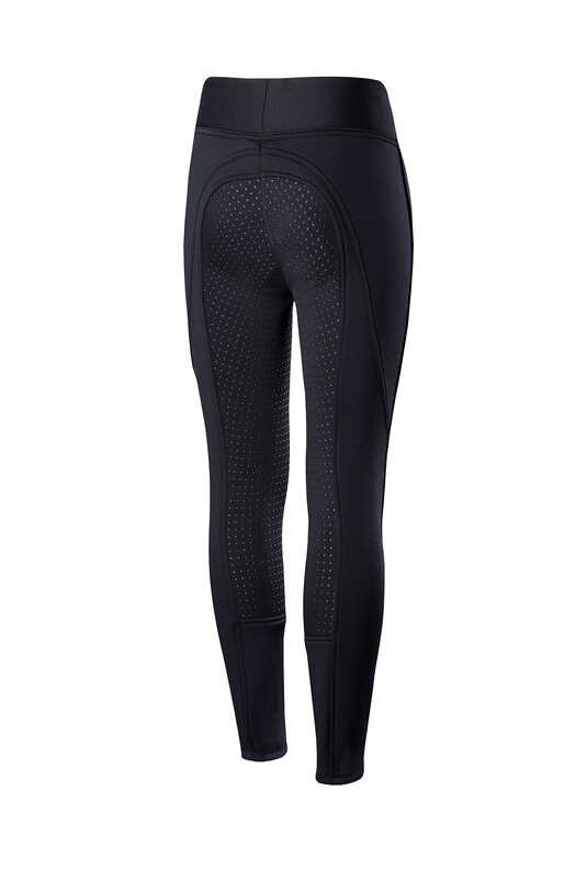 Active Kinder Winter Reitleggings Silikonkniebesatz