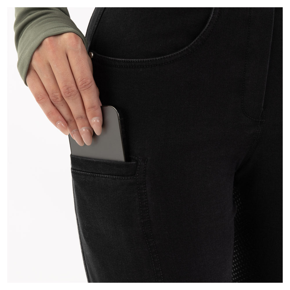Vollbesatzreitleggings Damen Florence Denim H/W 24