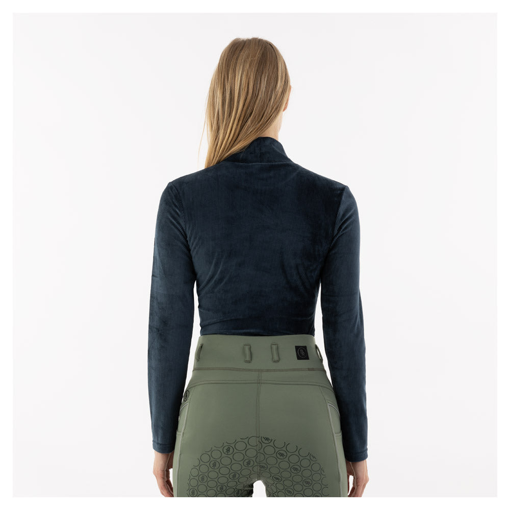 Langarmshirt Damen Fayah Samt H/W 24