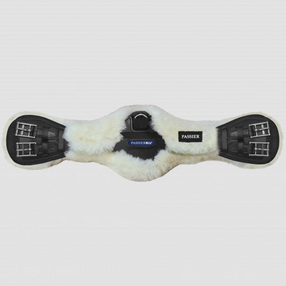 Lammfell Sattelgurtbezug für Modell WAVE 55CM