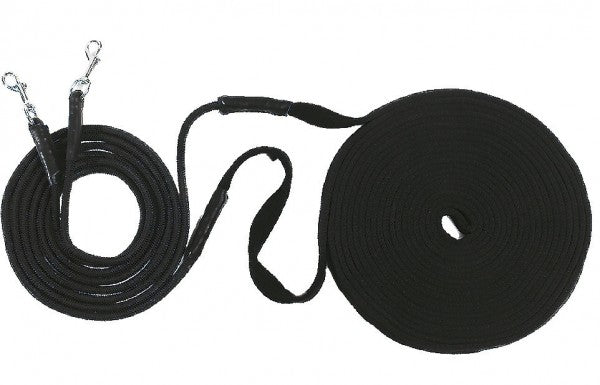Doppellonge schwarz soft 16 m