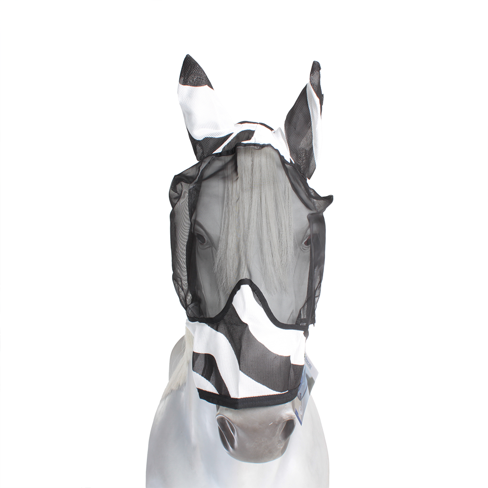 Fliegenmaske Buzz-Off Zebra Deluxe