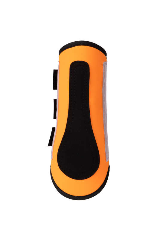 Gamaschen orange reflektierend