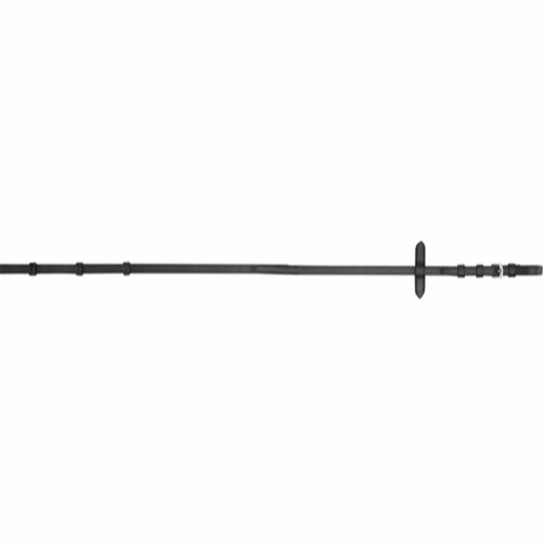 Leder/Gummizügel Classic 14 mm Pony schwarz