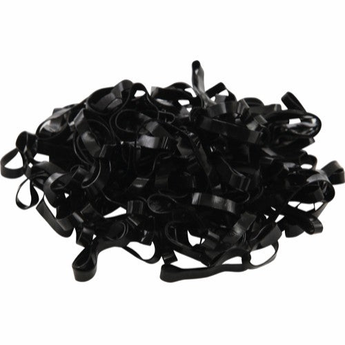Mähnengummis Silikon schwarz