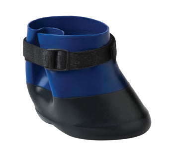 Hufschuhe aus Gummi blau/schwarz