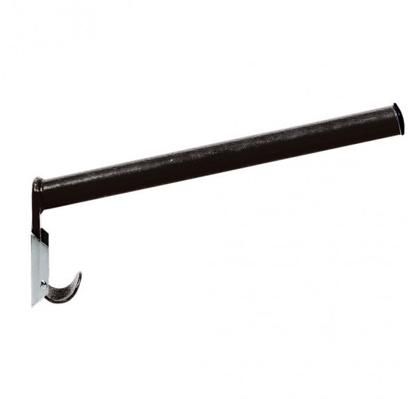 Sattelhalter einklappbar schwarz beschichtetes Metall