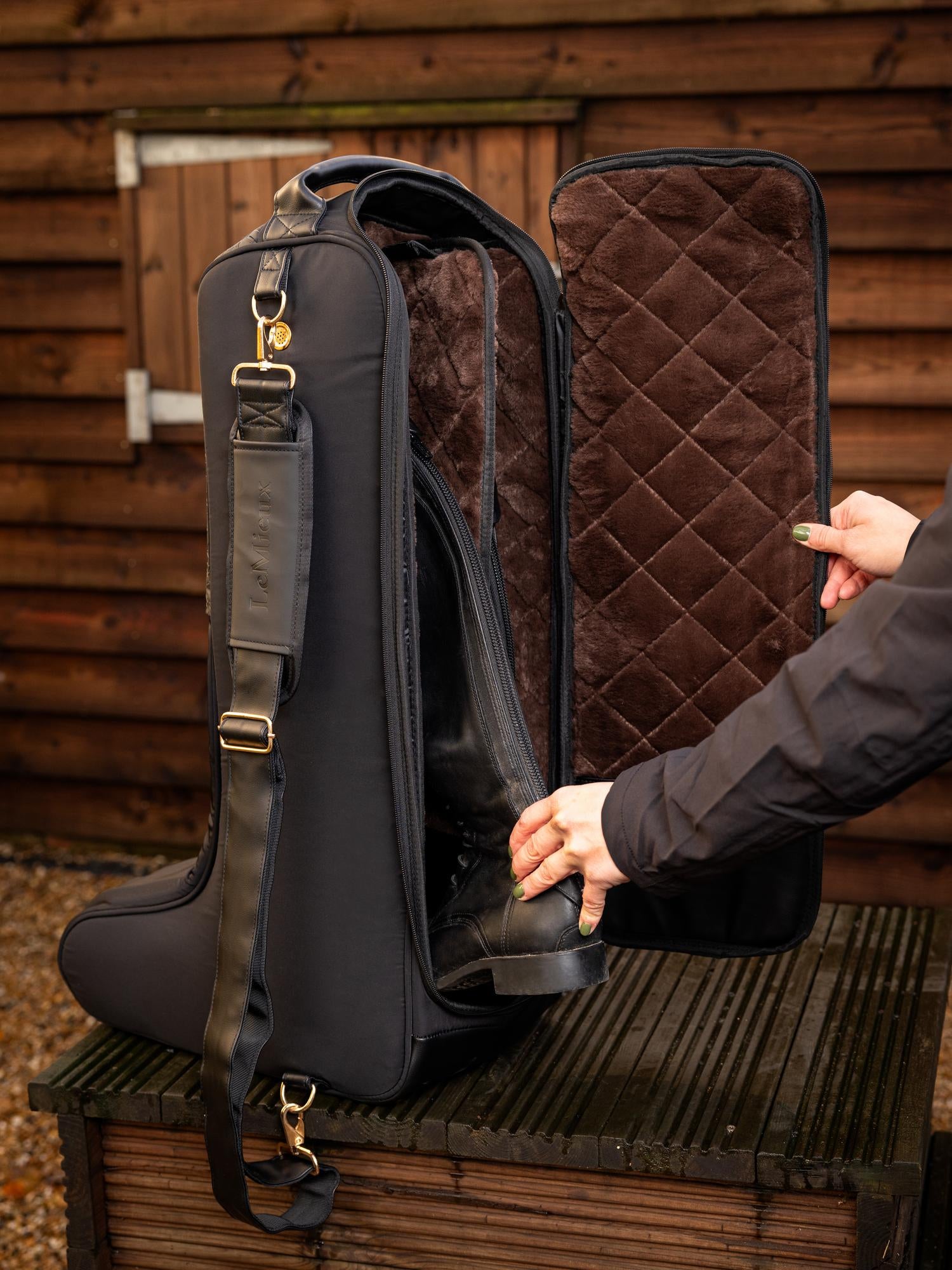 Stiefeltasche Luxe