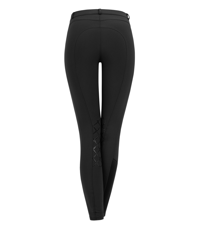 Kniebesatzreithose Damen Micro