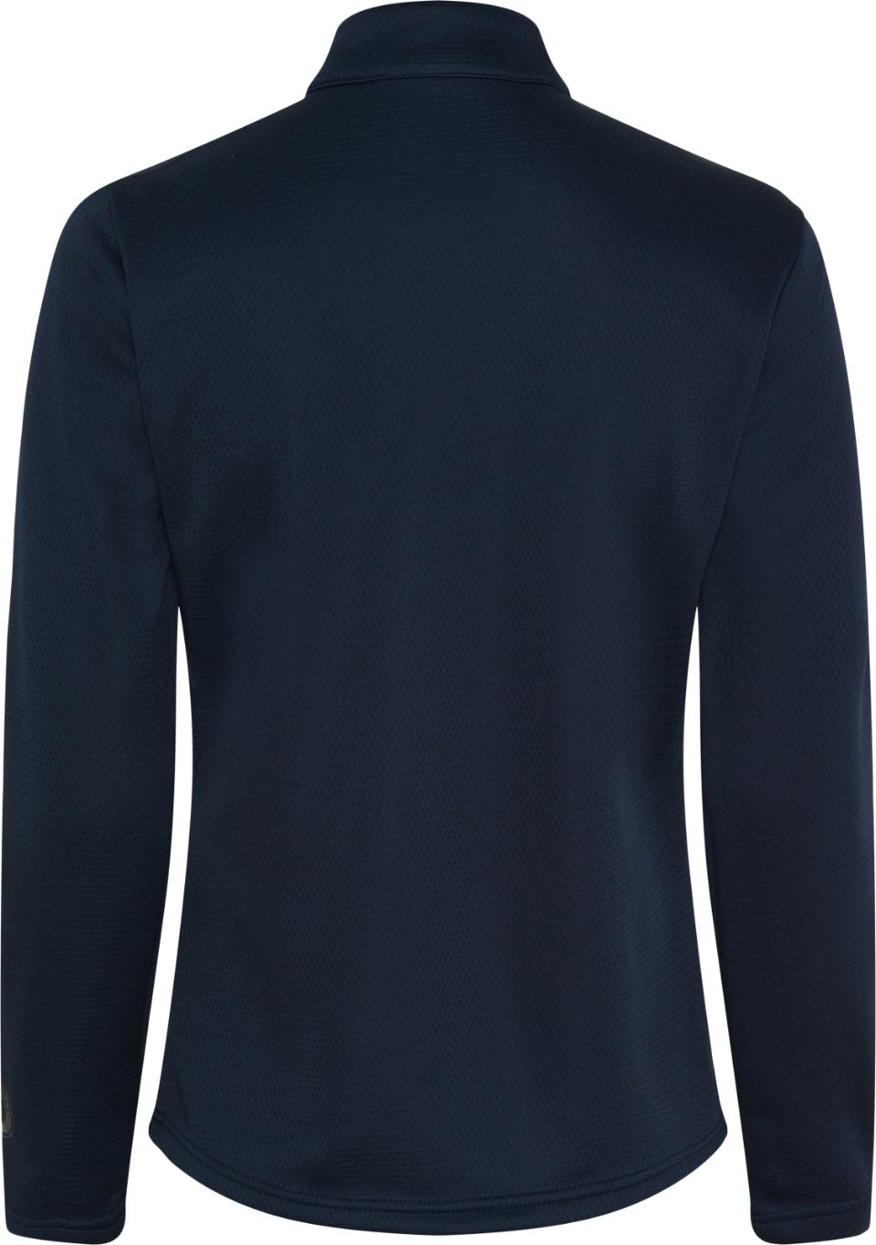 Langarmshirt Damen Scarlet Half-Zip H/W 24