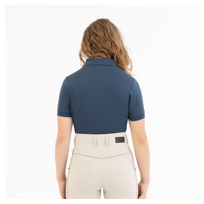 Poloshirt kurzarm mit Half- Zip Kinder Immy F/S 25