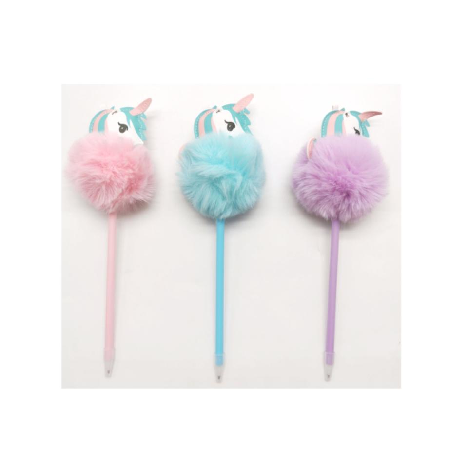 Pom Pom Stift Unicorn