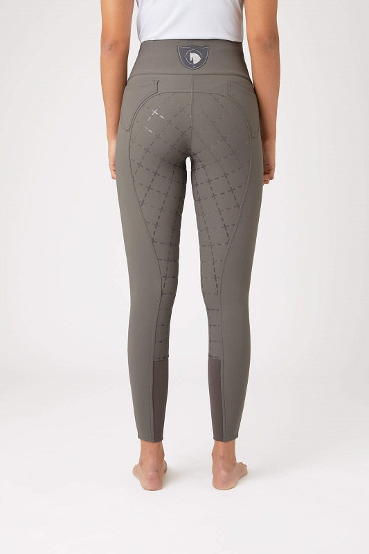 Reithose Desiree mit Silikonvollbesatz und hohem Bund