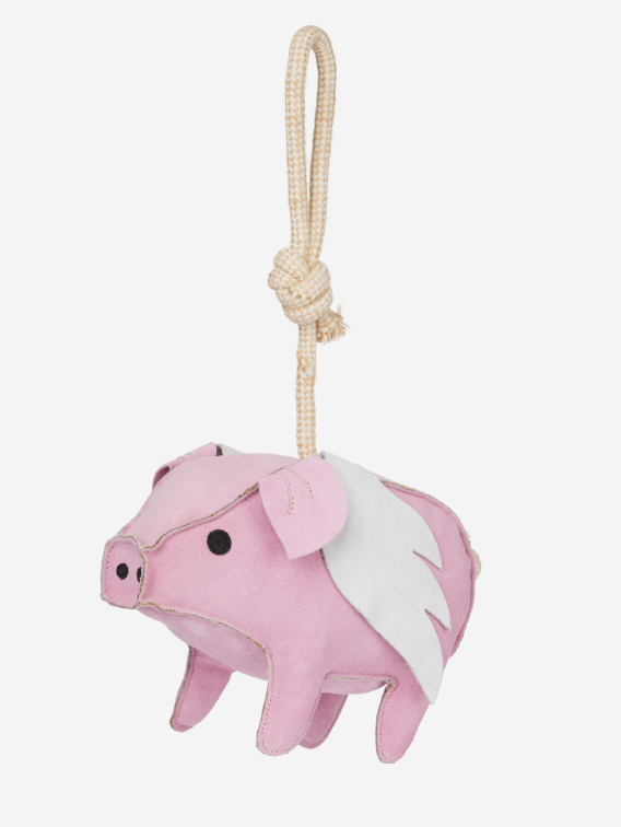 Stallspielzeug fliegendes Schwein