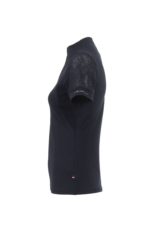 T-Shirt Damen Cavallace mit Half-Zip F/S 24