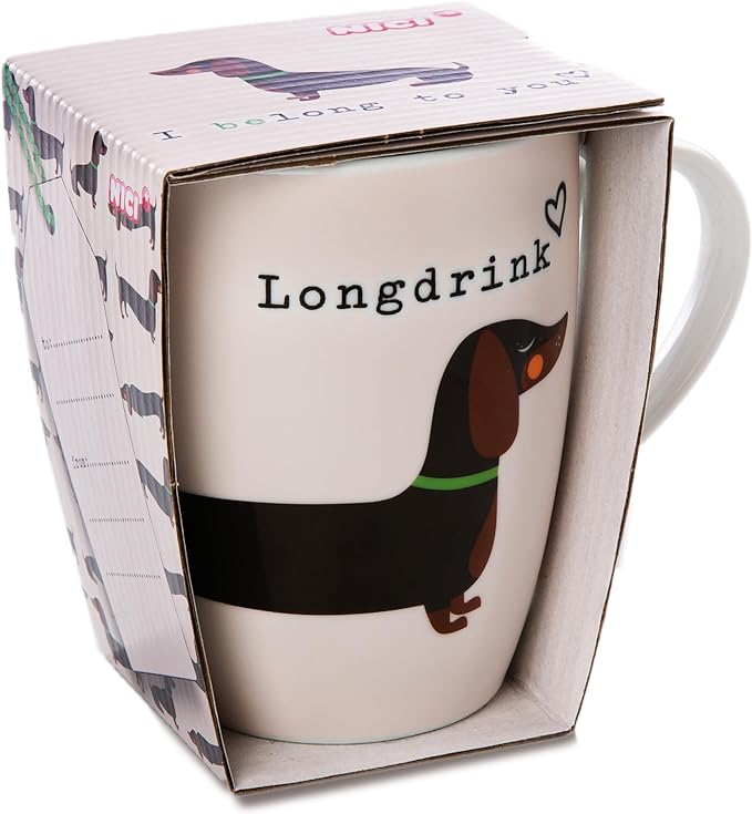 Tasse Dackel "Longdrink"